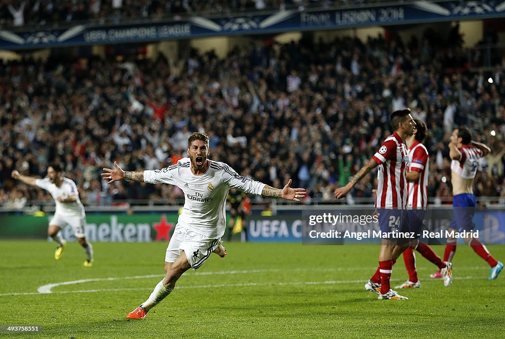Real Madrid v Atletico de Madrid - UEFA Champions League Final