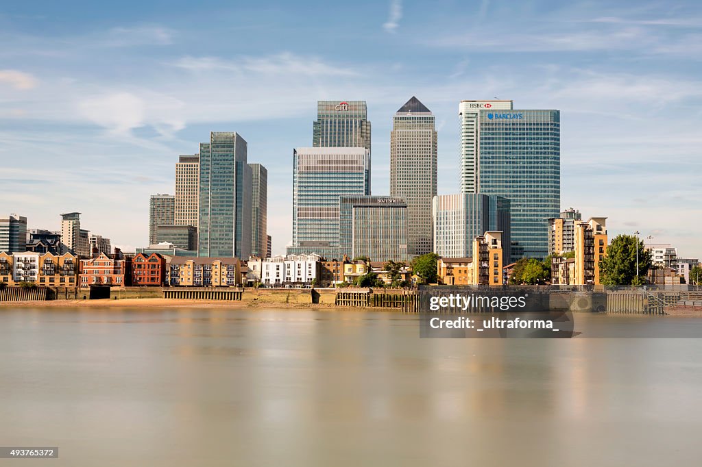 Canary Wharf skyline