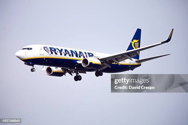 ryanair aerei boeing 737-800 - ryanair foto e immagini stock