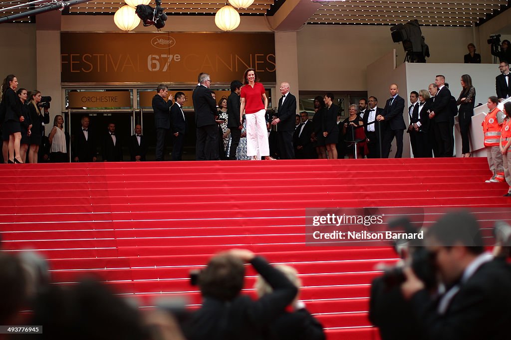 Palme d'Or Winners Red Carpet - The 67th Annual Cannes Film Festival