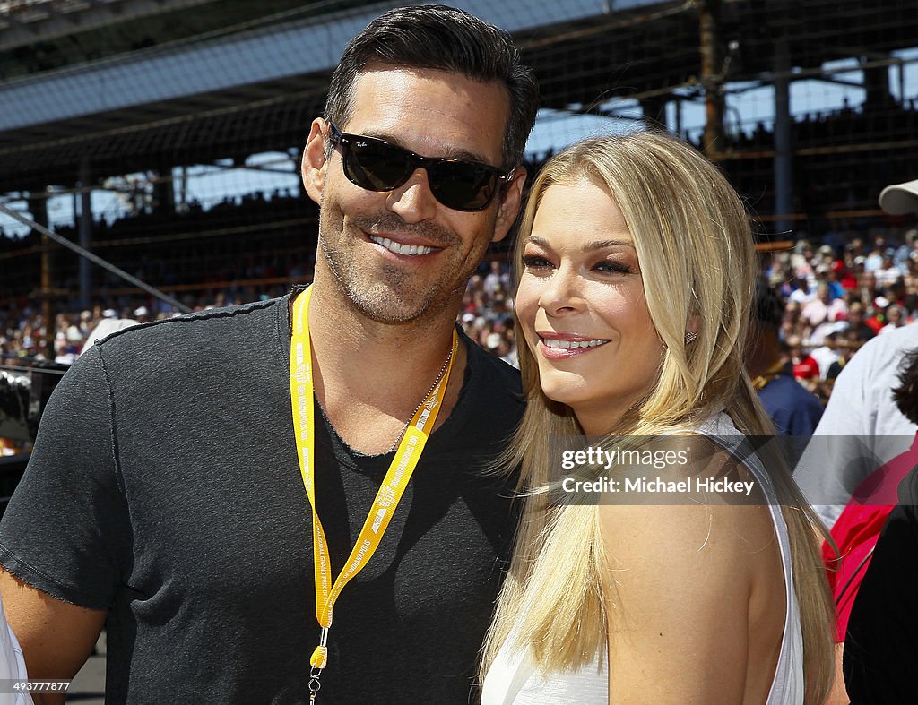 Celebrities Attend Race - 2014 Indy 500
