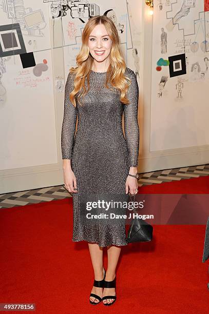 Rosana Hoult attends the UK Premiere of "Kill Your Friends" at Picturehouse Central on October 22, 2015 in London, England.