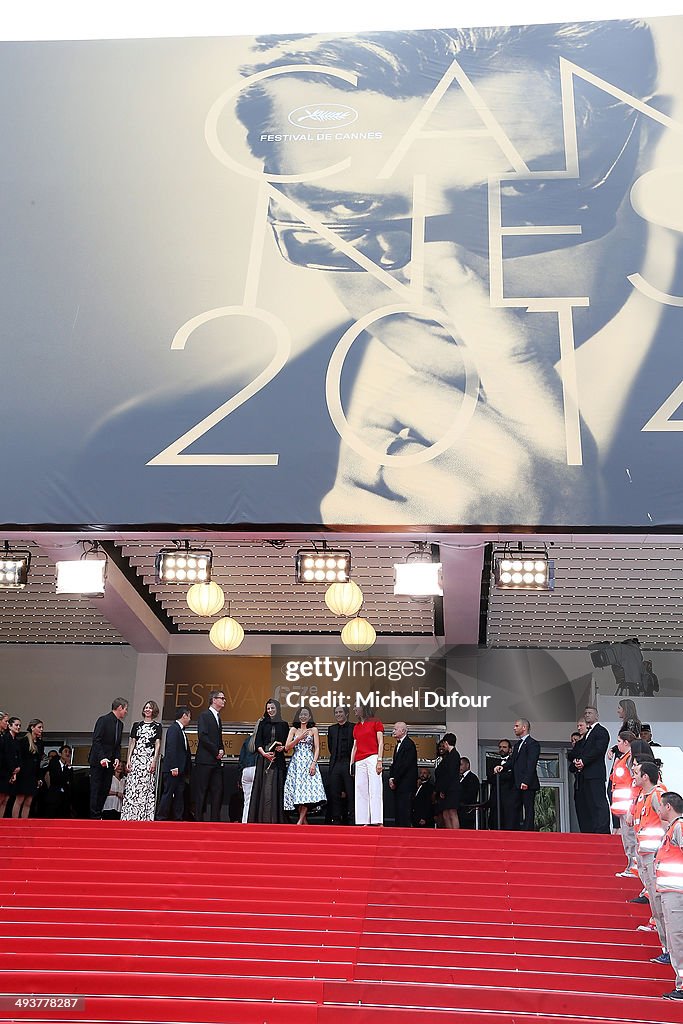 Palme d'Or Winners Red Carpet - The 67th Annual Cannes Film Festival