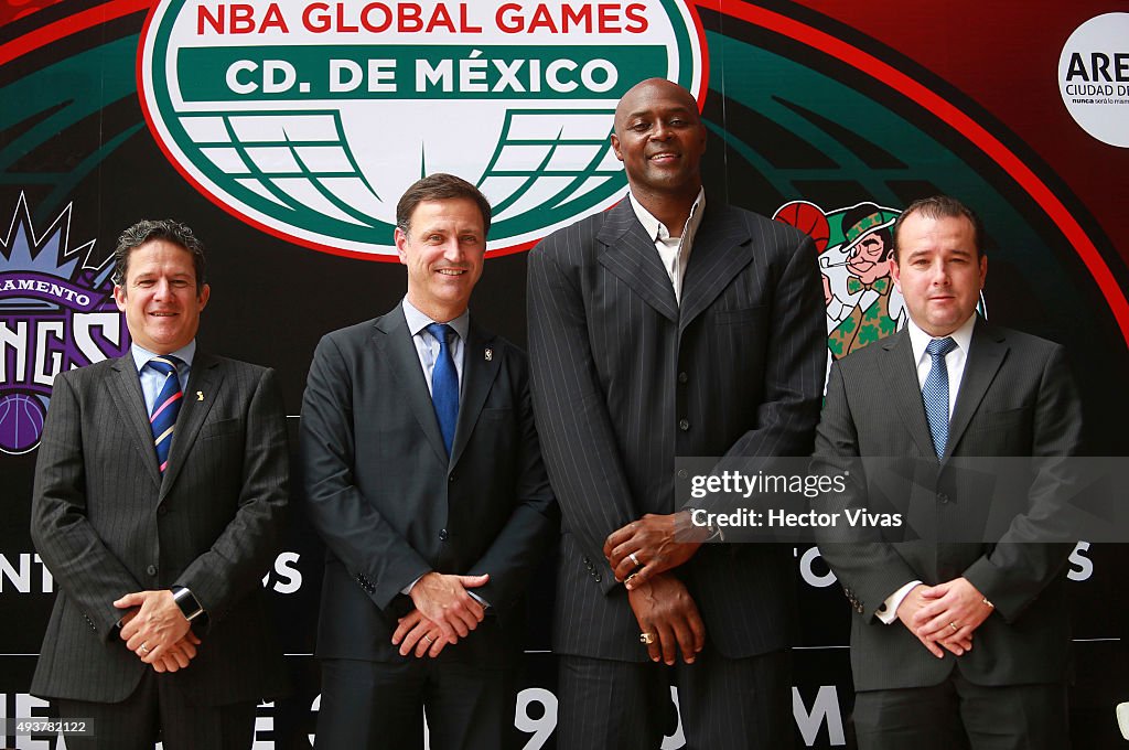 NBA Press Conference in Mexico City