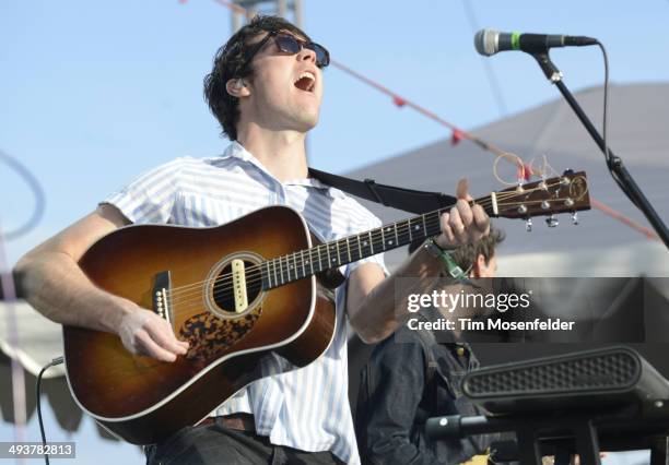 Washed Out aka Ernest Greene performs during the Sasquatch! Music Festival at the Gorge Amphitheatre on May 24, 2014 in George, Washington.