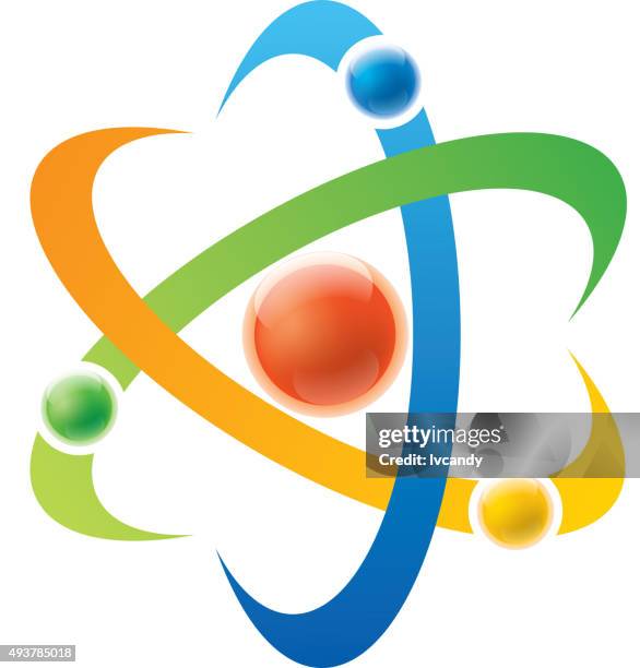 atom sign - cell structure stock illustrations
