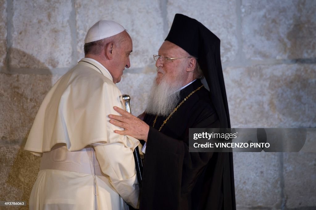 ISRAEL-PALESTINIAN-VATICAN-RELIGION-POPE