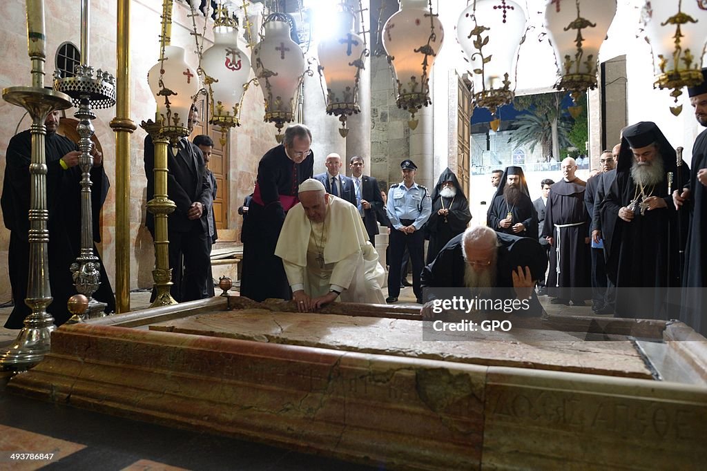 Pope Francis Visit To The Holy Land - Day One