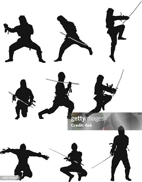 ninja warrior - costume 幅插畫檔、美工圖案、卡通及圖標