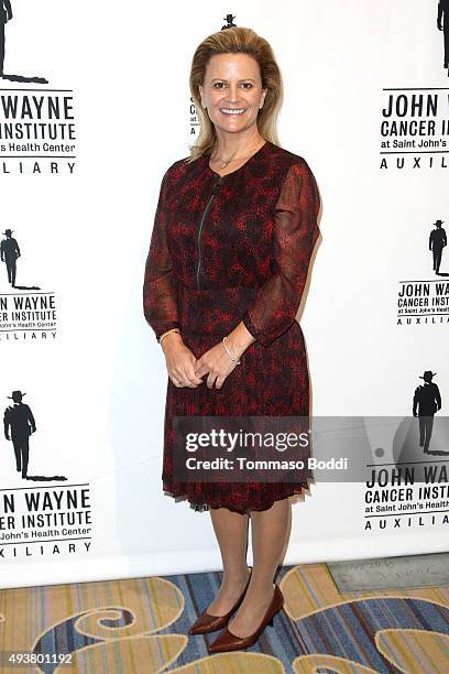 Melanie Wayne attends the John Wayne Cancer Institute Auxiliary Annual Membership Luncheon And Boutique held at the Beverly Wilshire Four Seasons...