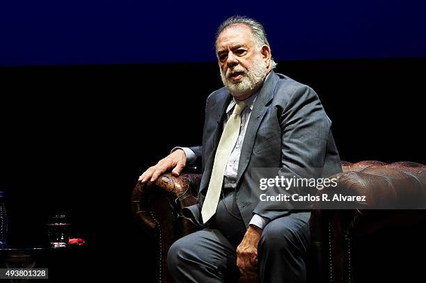 Director Francis Ford Coppola attends a press conference at the Jovellanos Theater during the "Princess of Asturias 2015 Awards on October 22, 2015...