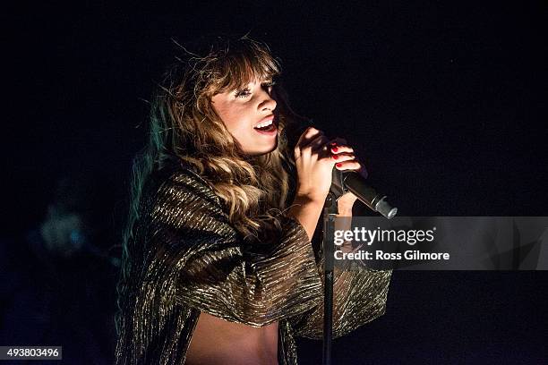 Foxes performs at O2 ABC Glasgow on October 22, 2015 in Glasgow, Scotland.