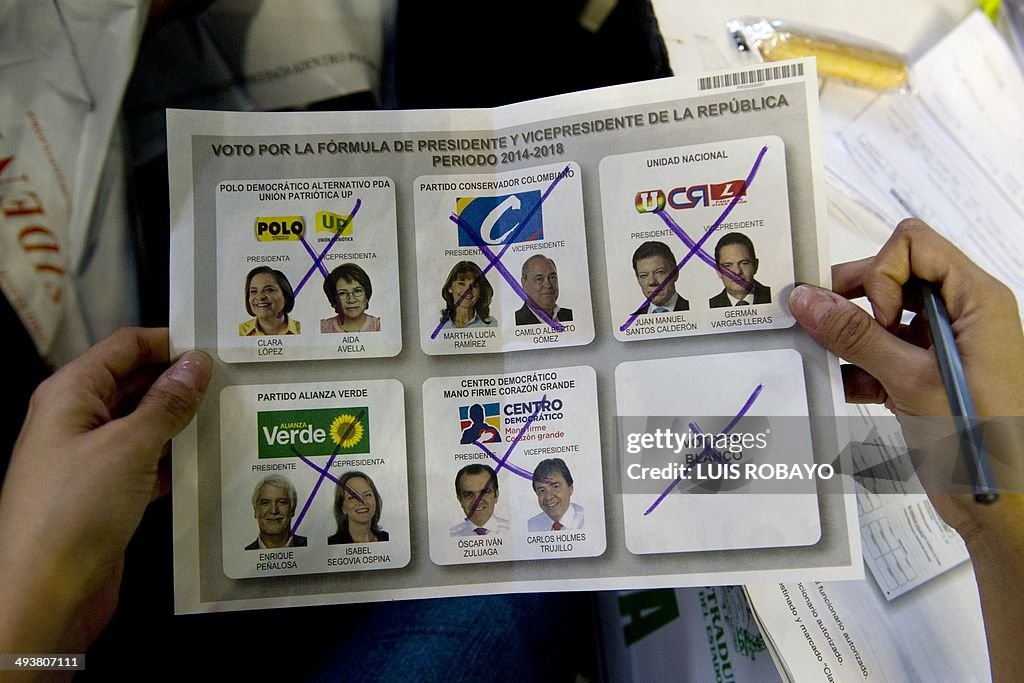 COLOMBIA-ELECTION-VOTE-COUNTS