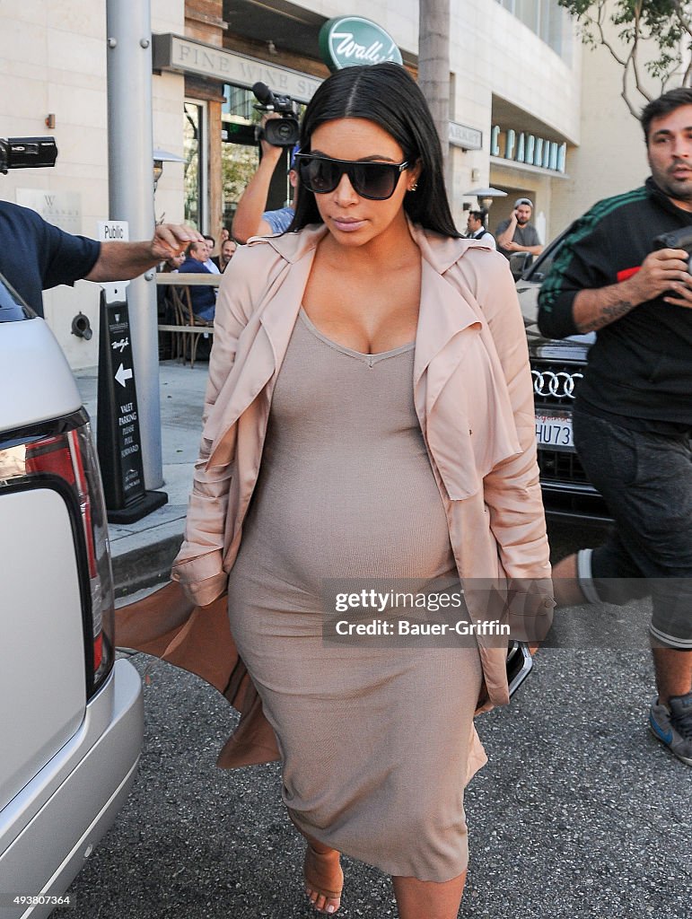 Celebrity Sightings In Los Angeles - October 22, 2015