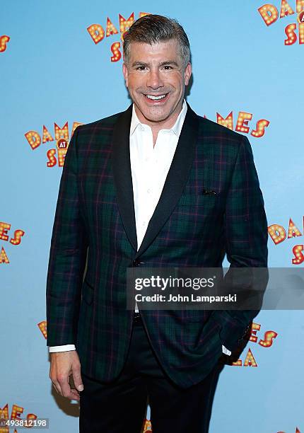 Bryan Batt attends Dames At Sea" Opening Night at Helen Hayes Theatre on October 22, 2015 in New York City.