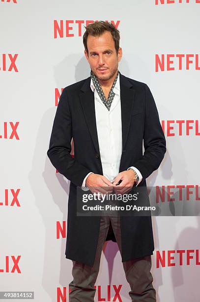 Will Arnett attends the red carpet for the Netflix launch at Palazzo Del Ghiaccio on October 22, 2015 in Milan, Italy.