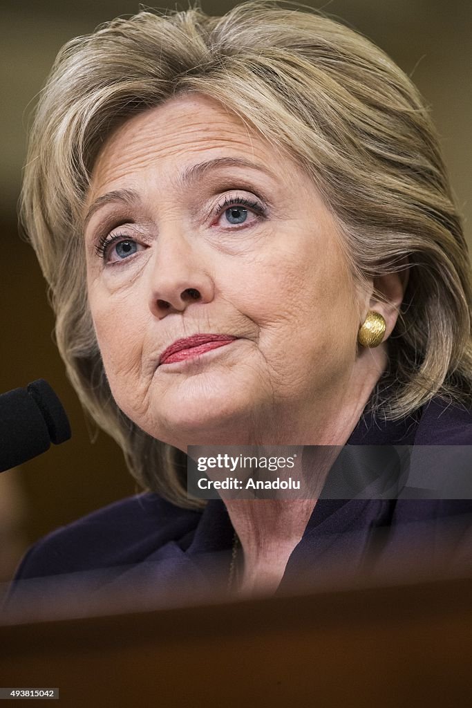 Secretary Clinton Testifies at Benghazi Hearing