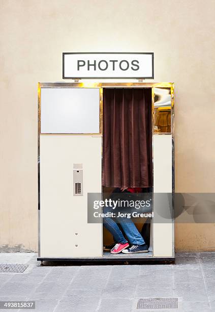 photo booth - photo booth stockfoto's en -beelden