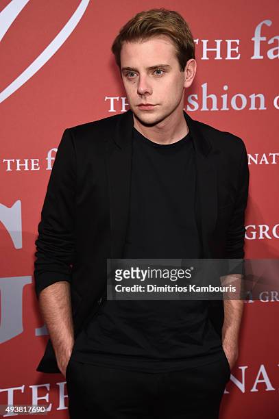 Anderson designer Jonathan Anderson attends the 2015 Fashion Group International Night Of Stars Gala at Cipriani Wall Street on October 22, 2015 in...