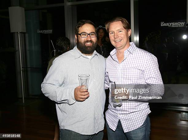 Guests attend Comedy Central's The Daily Show With Trevor Noah Premiere Party Event on October 22, 2015 in New York City.