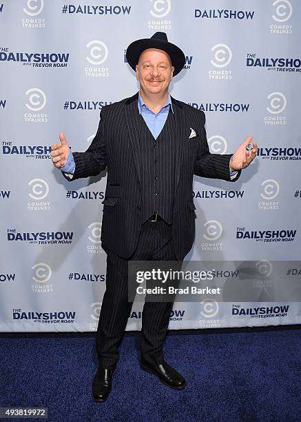 The Daily Show Correspondent Jeffrey Ross attends Comedy Central's The Daily Show With Trevor Noah Premiere Party Event on October 22, 2015 in New...