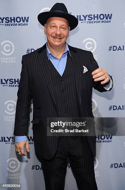 The Daily Show Correspondent Jeffrey Ross attends Comedy Central's The Daily Show With Trevor Noah Premiere Party Event on October 22, 2015 in New...