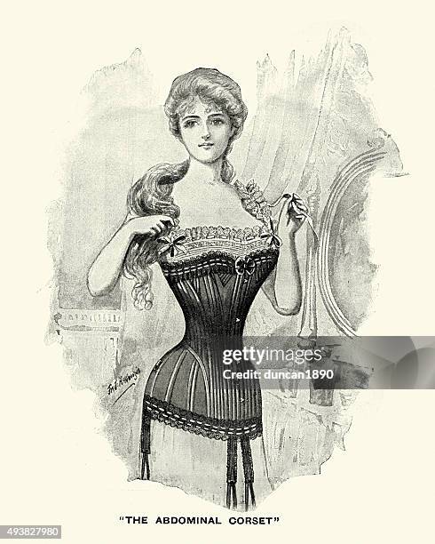 Victorian Rigidity 199 Victorian Undergarments Stock Photos, High-Res Pictures, and Images ...