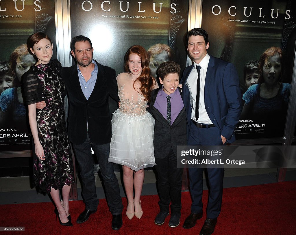 Screening Of Relativity Media's "Oculus" - Arrivals