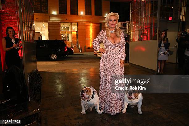 Coco attends David Tutera's CELEBrations: Ice-T & Coco's Pre-Birthday Party For Baby Chanel at Cedar Lake Events on October 22, 2015 in New York City.