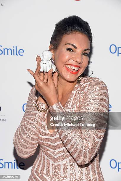 Actress Tilda del Toro attends the New Beginnings Event by Operation Smile and Lladro in support of surgery for children with clefts at Lladro...