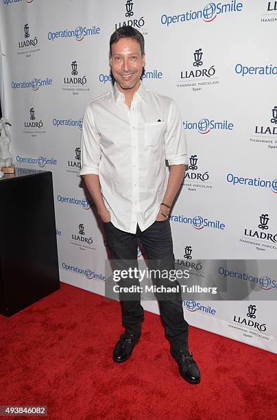 Celebrity stylist Troy Johnson attends the New Beginnings Event by Operation Smile and Lladro in support of surgery for children with clefts at...