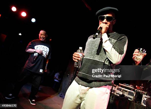 Fresh Kid Ice and Brother Marquis of 2 Live Crew perform at Rock The Vote's #TBT 25th Anniversary Concert at The Black Cat on October 22, 2015 in...