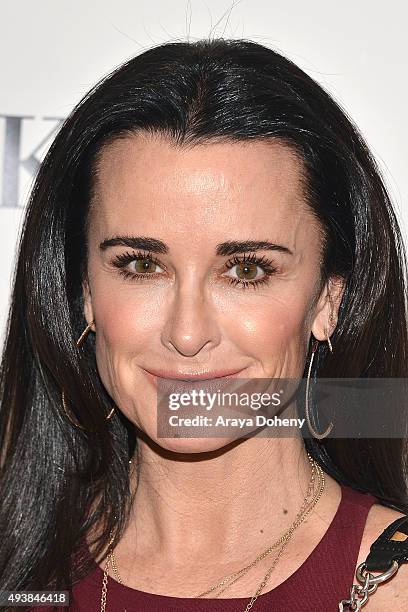 Kyle Richards attend NICKY HILTON x linea pelle Launch Celebration at Kyle by Alene Too on October 22, 2015 in Beverly Hills, California.