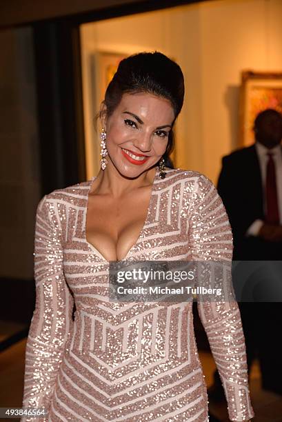 Actress Tilda del Toro attends the New Beginnings Event by Operation Smile and Lladro in support of surgery for children with clefts at Lladro...
