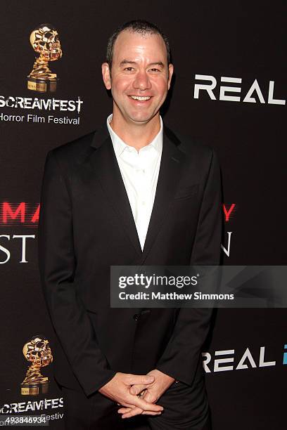 Director Gregory Plotkin attends a screening of Paramount Pictures' "Paranormal Activity: The Ghost Dimension" at TCL Chinese 6 Theatres on October...