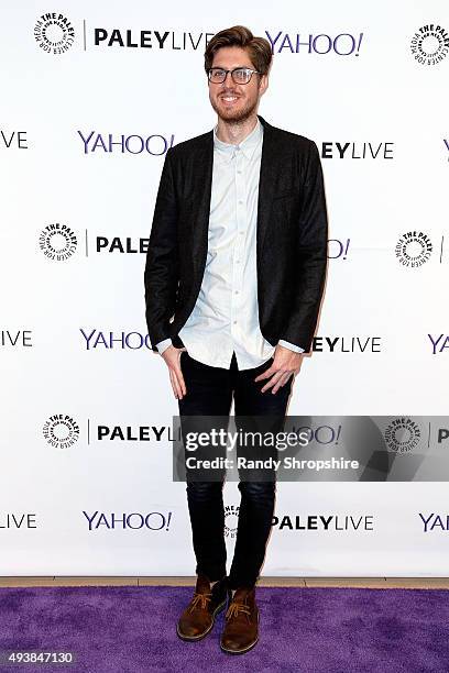 Actor/Writer Thomas Ward attends the screening of "Please Like Me" at The Paley Center for Media on October 22, 2015 in Beverly Hills, California.