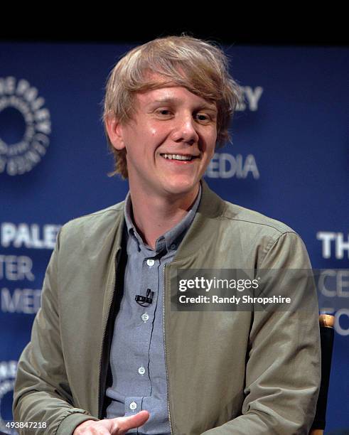 Actor/creator Josh Thomas attends the discussion panel for "Please Like Me" at The Paley Center for Media on October 22, 2015 in Beverly Hills,...