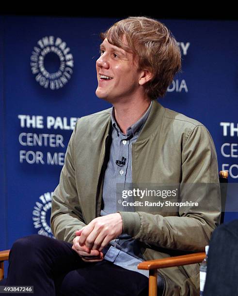 Actor/creator Josh Thomas attends the discussion panel for "Please Like Me" at The Paley Center for Media on October 22, 2015 in Beverly Hills,...