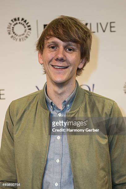 Josh Thomas attends the Paley Center for Media on October 22, 2015 in Beverly Hills, California.