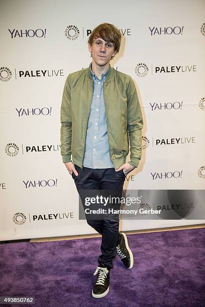 Josh Thomas attends the Paley Center for Media on October 22, 2015 in Beverly Hills, California.