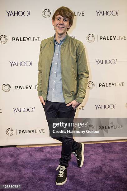 Josh Thomas attends the Paley Center for Media on October 22, 2015 in Beverly Hills, California.