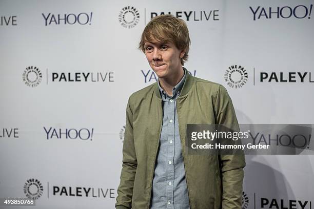 Josh Thomas attends the Paley Center for Media on October 22, 2015 in Beverly Hills, California.