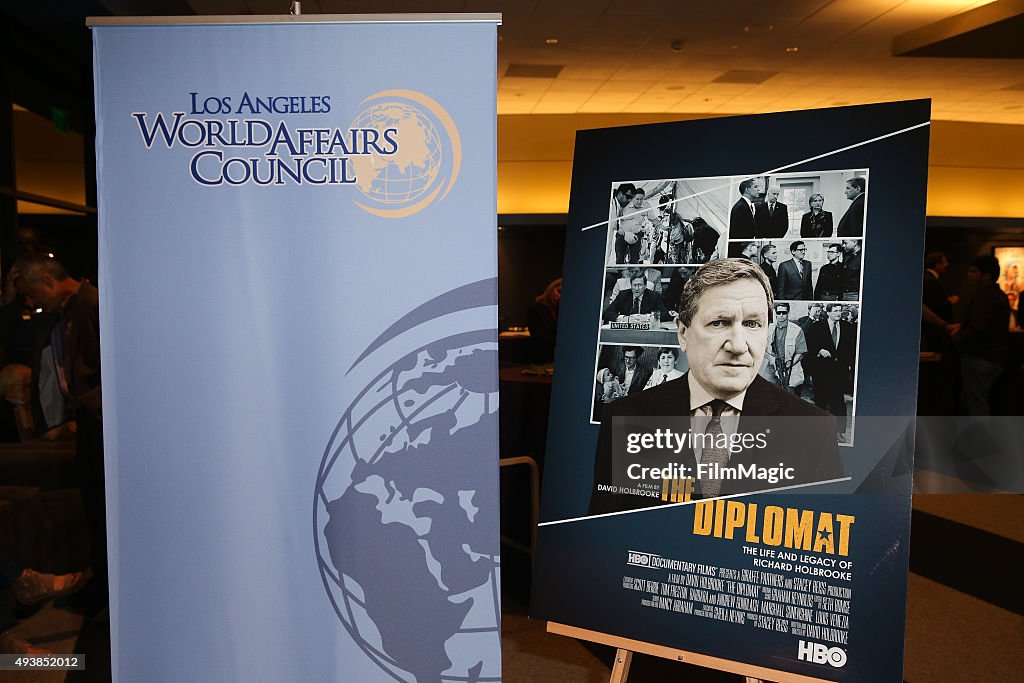"The Diplomat" HBO Documentary Films And Los Angeles World Affairs Council Event