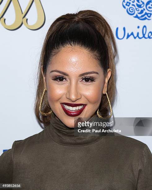 Actress Cinthya Carmona attends Latina Magazine's "Hot List" party at The London West Hollywood on October 6, 2015 in West Hollywood, California.