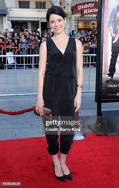 Actress Ali Cobrin attends the premiere of 'Neighbors' on April 28, 2014 at Regency Village Theatre in Westwood, California.