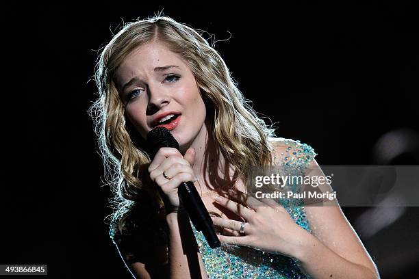 Jackie Evancho performs at the 25th National Memorial Day Concert at U.S. Capitol, West Lawn on May 25, 2014 in Washington, DC.