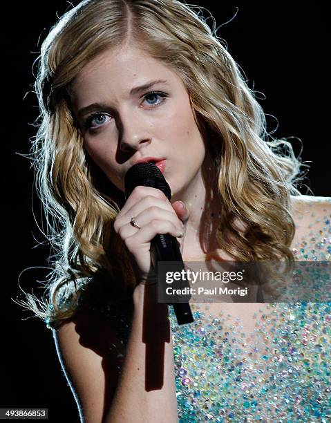 Jackie Evancho performs at the 25th National Memorial Day Concert at U.S. Capitol, West Lawn on May 25, 2014 in Washington, DC.