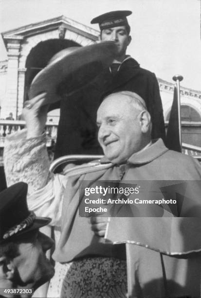 Mar 16 1953 - Cardinal Roncalli's arrival in Venice.