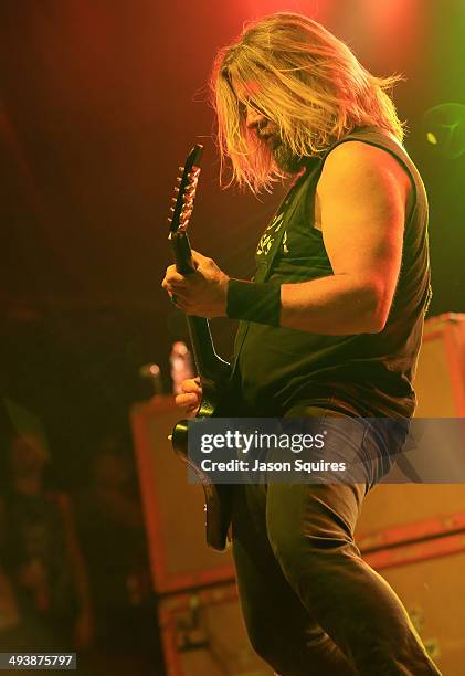 Musician Pepper Keenan of Down performs during Rocklahoma on May 25, 2014 in Pryor, Oklahoma.