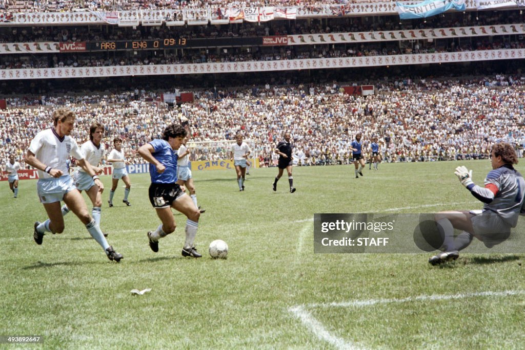 TOPSHOT-WORLD CUP-1986-ARG-ENG